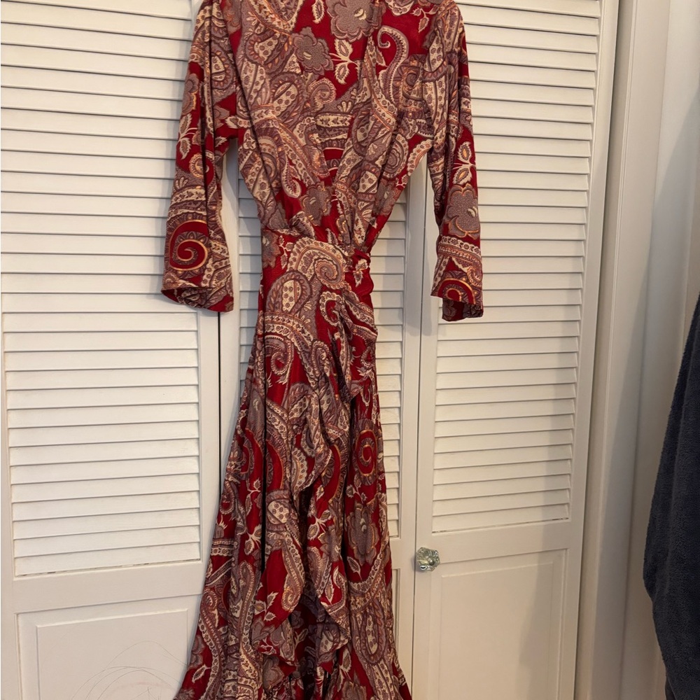 Silk Wrap Dress